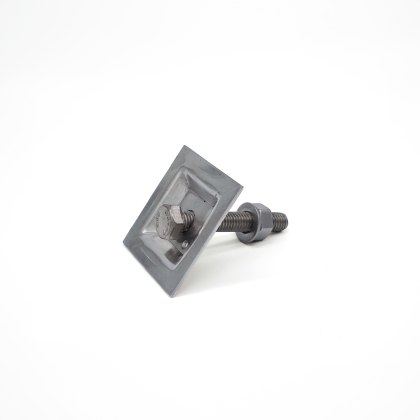Square Fixing Clip for GRP Grating - Stainless Steel Square Fixing Clip for GRP Grating - Stainless Steel