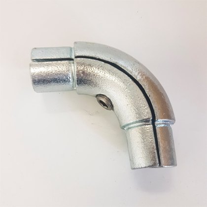 725 DDA Expanding Elbow - To Suit (C) 42.4mm - Galvanised 725 DDA Expanding Elbow - To Suit (C) 42.4mm - Galvanised