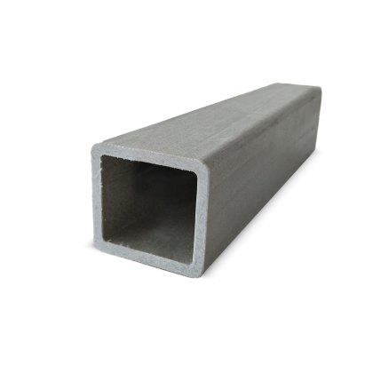 6m Pultruded GRP Box Section 50mm x 50mm - RAL 7001 - Mid Grey 6m Pultruded GRP Box Section 50mm x 50mm - RAL 7001 - Mid Grey