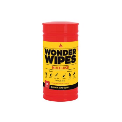 Everbuild Sika - Wonder Wipes Trade (Tub 100) Everbuild Sika - Wonder Wipes Trade (Tub 100)