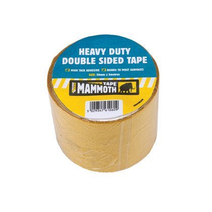Everbuild Sika - Heavy-Duty Double-Sided Tape 50mm x 5m Everbuild Sika - Heavy-Duty Double-Sided Tape 50mm x 5m