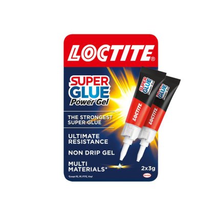 Loctite - Super Glue Power Gel Tube 2 x 3g Loctite - Super Glue Power Gel Tube 2 x 3g