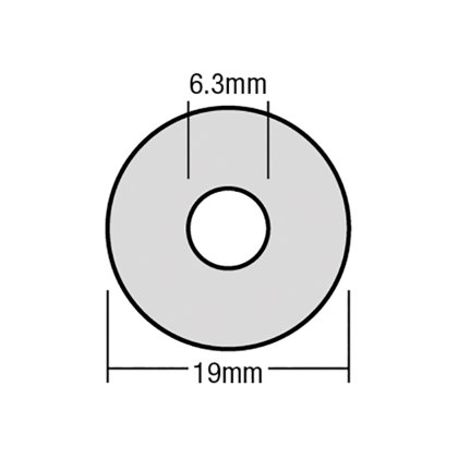 ForgeFix - TechFast Bonded EPDM Washer 5.5 x 19mm Box 100 ForgeFix - TechFast Bonded EPDM Washer 5.5 x 19mm Box 100