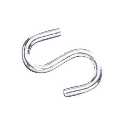 Faithfull - S-Hooks 6mm Zinc Plated (Pack 6) Faithfull - S-Hooks 6mm Zinc Plated (Pack 6)