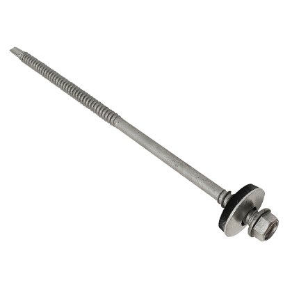 ForgeFix - TechFast Composite Panels to Steel Hex Screw No.3 Tip 5.5 x 185mm Box 50 ForgeFix - TechFast Composite Panels to Steel Hex Screw No.3 Tip 5.5 x 185mm Box 50