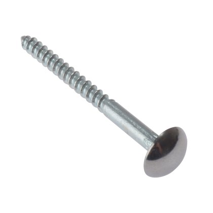 ForgeFix - Mirror Screws, Chrome Domed Top, ZP ForgeFix - Mirror Screws, Chrome Domed Top, ZP