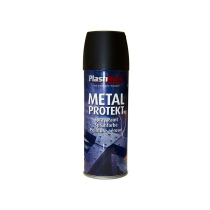 PlastiKote - Metal Protekt Spray Matt Black 400ml PlastiKote - Metal Protekt Spray Matt Black 400ml