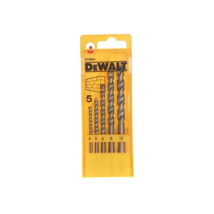 DEWALT - Masonry Drill Set. 5 Piece DEWALT - Masonry Drill Set. 5 Piece