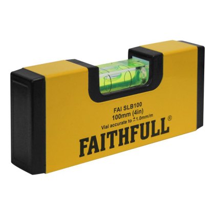 Faithfull - Magnetic Mini Level 100mm Faithfull - Magnetic Mini Level 100mm