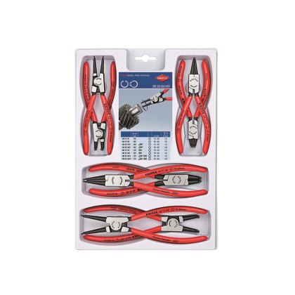 Knipex - Circlip Plier Set, 8 Piece Knipex - Circlip Plier Set, 8 Piece