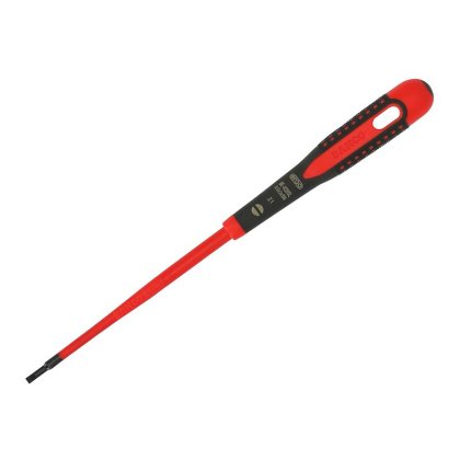 Bahco - ERGO Slim VDE Insulated Screwdriver, Slotted Bahco - ERGO Slim VDE Insulated Screwdriver, Slotted