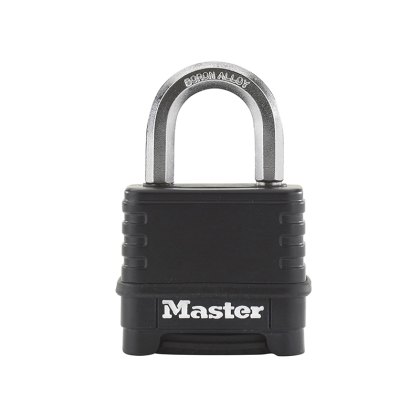 Master Lock - Excell 4-Digit Black Finish Combination 50mm Padlock Master Lock - Excell 4-Digit Black Finish Combination 50mm Padlock