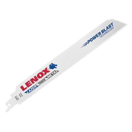 LENOX - 201769-110R Steel Cutting Reciprocating Saw Blades 229mm 10 TPI (Pack 5) LENOX - 201769-110R Steel Cutting Reciprocating Saw Blades 229mm 10 TPI (Pack 5)
