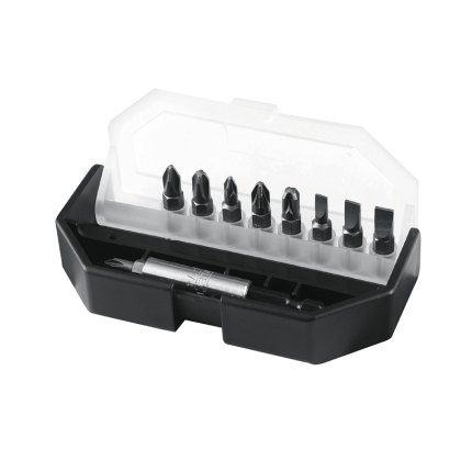STANLEY - Slotted/Phillips/Pozidriv Insert Bit Set, 10 Piece STANLEY - Slotted/Phillips/Pozidriv Insert Bit Set, 10 Piece