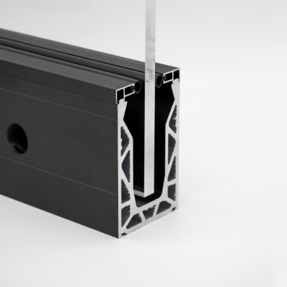 Eazyfit Channel Side Fix Kit Black Eazyfit Channel Side Fix Kit Black