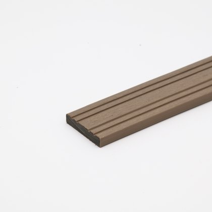 EazyClad 5S - Clay Beige Composite Slatted Cladding Flat Trim EazyClad 5S - Clay Beige Composite Slatted Cladding Flat Trim
