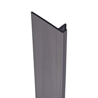 Ecoscape Forma - Argent Composite Panel Cladding Reveal Trim Ecoscape Forma - Argent Composite Panel Cladding Reveal Trim