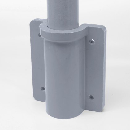 Side Fix Wall Socket to suit 50mm GRP Handrail - Grey Side Fix Wall Socket to suit 50mm GRP Handrail - Grey