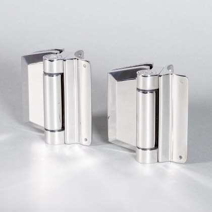 Polaris 155 Self-Closing Hinges - Glass to Post Polaris 155 Self-Closing Hinges - Glass to Post