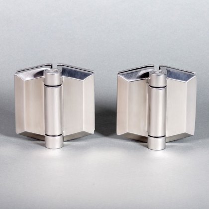 Polaris 155 Self-Closing Hinges - Glass to Glass Polaris 155 Self-Closing Hinges - Glass to Glass