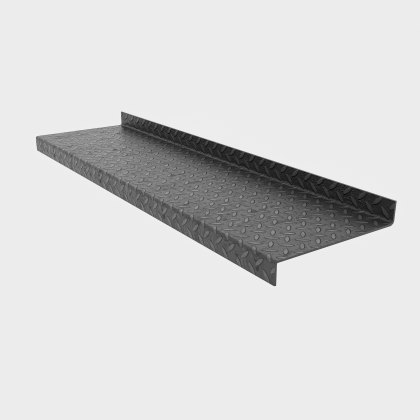 Durbar Stair Tread 900 x 265 x 4.5mm - 50mm Up/down Durbar Stair Tread 900 x 265 x 4.5mm - 50mm Up/down