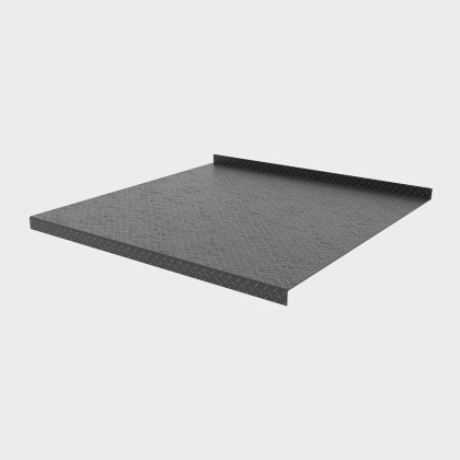 Durbar Landing Plates 800 x 800 x 4.5mm - 40mm Turn - 1 up / 1 down Durbar Landing Plates 800 x 800 x 4.5mm - 40mm Turn - 1 up / 1 down