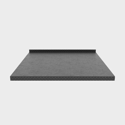Durbar Landing Plates 1250 x 1250 x 4.5mm - 40mm Turn - 1 up / 1 down Durbar Landing Plates 1250 x 1250 x 4.5mm - 40mm Turn - 1 up / 1 down