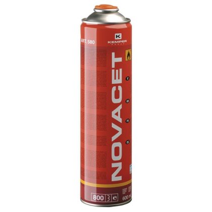 GYS WELDING - NOVACET Gas Cartridge 600ml (330gr gas) GYS WELDING - NOVACET Gas Cartridge 600ml (330gr gas)