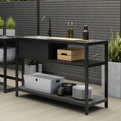 Ecoscape Outdoor Kitchen - Smoke Sink Unit Including Tap & Cover Ecoscape Outdoor Kitchen - Smoke Sink Unit Including Tap & Cover