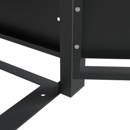 Ecoscape - Triple Bin Storage With Lid - Charcoal Ecoscape - Triple Bin Storage With Lid - Charcoal