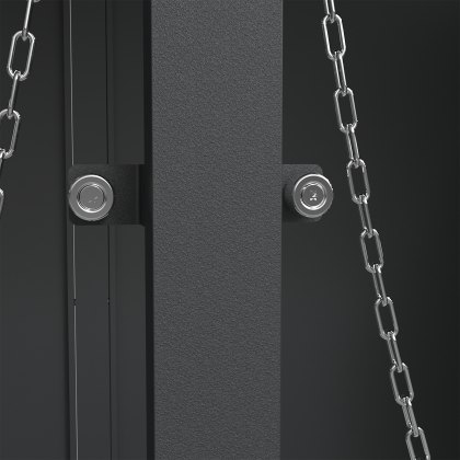 Ecoscape - Quadruple Bin Storage with Planter - Charcoal Ecoscape - Quadruple Bin Storage with Planter - Charcoal