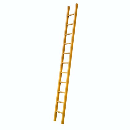 GRP Ladders 6000mm Yellow - RAL 1003 GRP Ladders 6000mm Yellow - RAL 1003