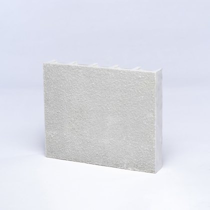 41mm Moulded Solid Top Anti Slip GRP Grating Plank 3660mm - Light Grey - RAL 7047 41mm Moulded Solid Top Anti Slip GRP Grating Plank 3660mm - Light Grey - RAL 7047