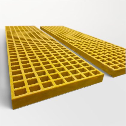 2 x GRP 38mm Standard Duty Bridging Ladder - Yellow RAL 1003 2 x GRP 38mm Standard Duty Bridging Ladder - Yellow RAL 1003