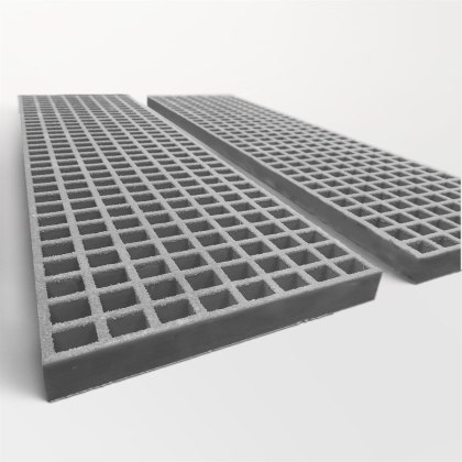 2 x GRP 50mm Heavy Duty Bridging Ladder - Light Grey RAL 7047 2 x GRP 50mm Heavy Duty Bridging Ladder - Light Grey RAL 7047