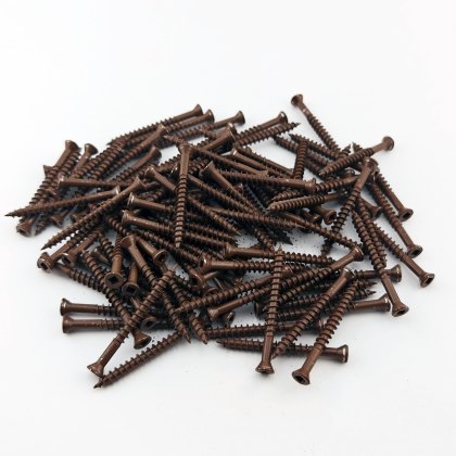 ScenicLiving Panel Cladding Coloured Screw - Oak (100pcs) ScenicLiving Panel Cladding Coloured Screw - Oak (100pcs)