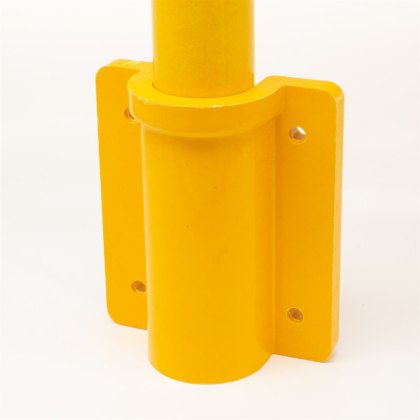 Side Fix Wall Socket to suit 50mm GRP Handrail - Yellow Side Fix Wall Socket to suit 50mm GRP Handrail - Yellow