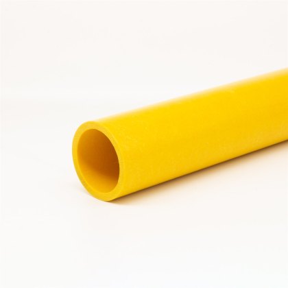6m GRP Handrail Tube Top Rail - 50mm Diameter - Yellow 6m GRP Handrail Tube Top Rail - 50mm Diameter - Yellow