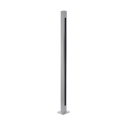 EazySlide Pre-Assembled Glass Balustrade End Post to suit 11.5mm Glass EazySlide Pre-Assembled Glass Balustrade End Post to suit 11.5mm Glass