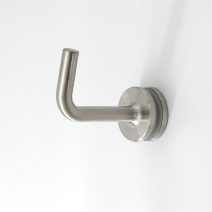 Weld On Offset Handrail to Glass Bracket - 86/57 - Grade 316 Weld On Offset Handrail to Glass Bracket - 86/57 - Grade 316