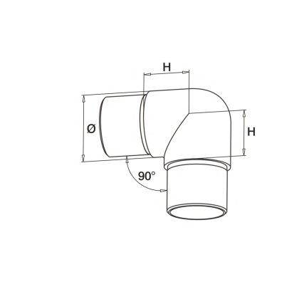 90 Degree Sweeping Elbow 90 Degree Sweeping Elbow