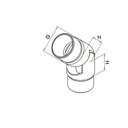 Articulated Elbow 0-70 Degree Articulated Elbow 0-70 Degree