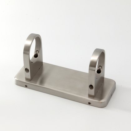 Rectangular Fixed Slab Bracket For 42.4mm Post Rectangular Fixed Slab Bracket For 42.4mm Post