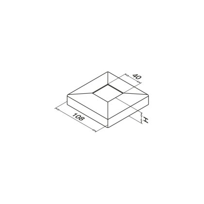 Eazysquare Floor Plate Cover To Suit 40x40x2 Tube - Satin Finish - Grade 316 Eazysquare Floor Plate Cover To Suit 40x40x2 Tube - Satin Finish - Grade 316