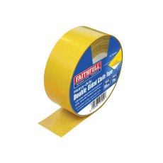 Faithfull - Heavy-Duty Double-Sided Tape 50mm x 25m Faithfull - Heavy-Duty Double-Sided Tape 50mm x 25m