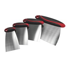 Faithfull - Stainless Steel Filler & Spreader Set, 4 Piece Faithfull - Stainless Steel Filler & Spreader Set, 4 Piece