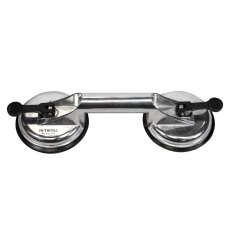 Faithfull - Double Pad Aluminium Pro Suction Lifter Faithfull - Double Pad Aluminium Pro Suction Lifter
