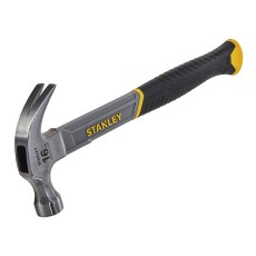 STANLEY - Curved Claw Hammer, Fibreglass Shaft STANLEY - Curved Claw Hammer, Fibreglass Shaft