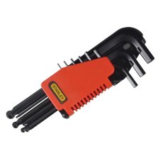 STANLEY - Metric Ball End Hexagon Key Set, 9 Piece STANLEY - Metric Ball End Hexagon Key Set, 9 Piece