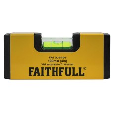 Faithfull - Magnetic Mini Level 100mm Faithfull - Magnetic Mini Level 100mm